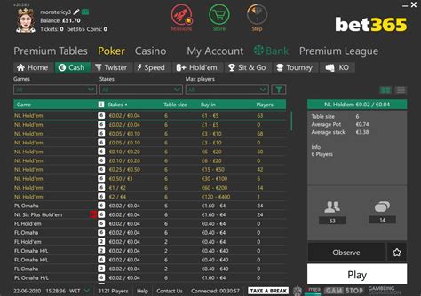 Poker Bet365 Para Mac