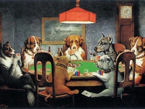 Poker Caes Artista