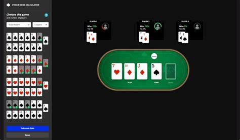 Poker M Relacao Calculadora