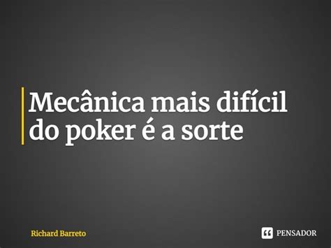 Poker Online Mais Dificil Do Que Viver