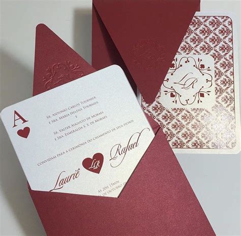 Poker Tematicos Convites De Casamento