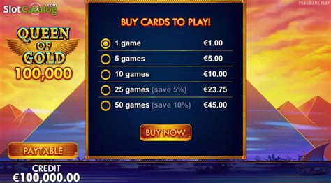 Queen Of Gold Scratchcard Novibet