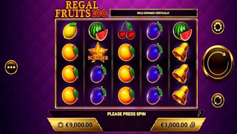 Regal Fruits 100 Betway