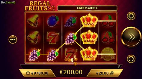 Regal Fruits 20 Slot Gratis