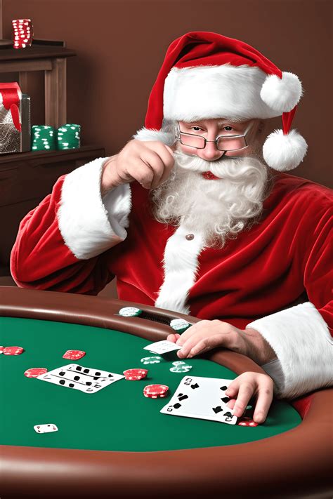 Santa Poker Inflavel