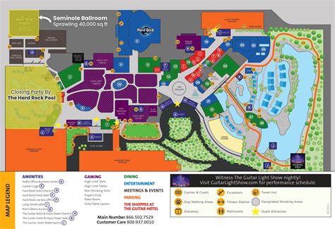 Seminole Hard Rock Casino Mapa