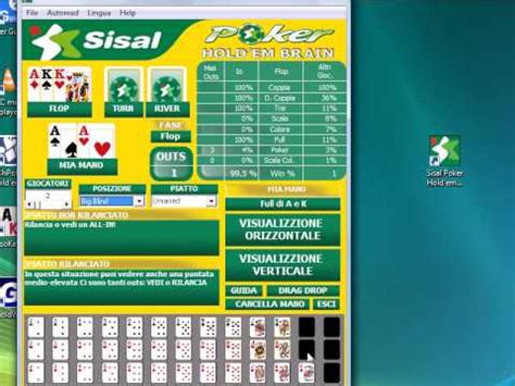 Sisal Poker Hold Em Cerebro Nao Funziona