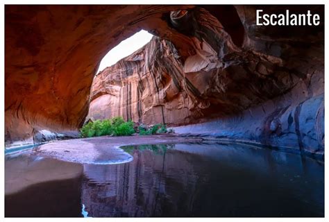 Slot De Canions Perto De Escalante Utah