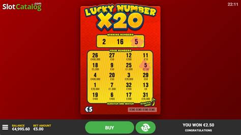 Slot Lucky Number X20