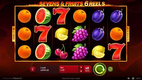 Slot Seven Fruits 6 Reels