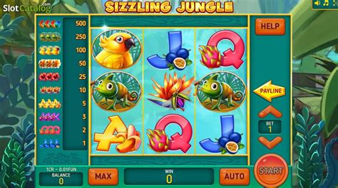 Slot Sizzling Jungle Pull Tabs