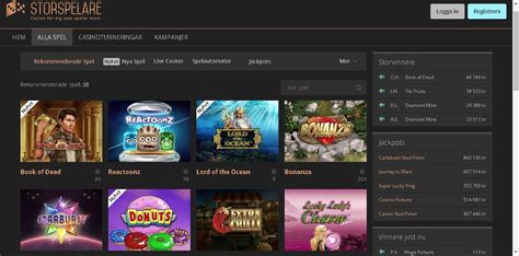 Storspelare Casino Review