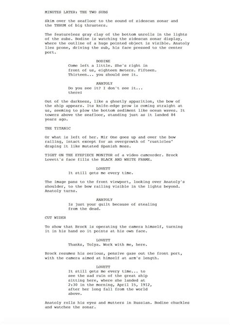 Titanic Cena De Poker Script