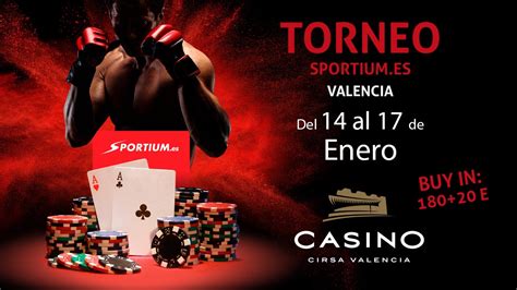 Torneos Casino Cirsa Valencia