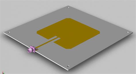 Um Projeto De Reconfiguravel Retangular Microstrip Slot De Antenas Patch