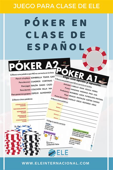 Vocabulario De Poker Ingles